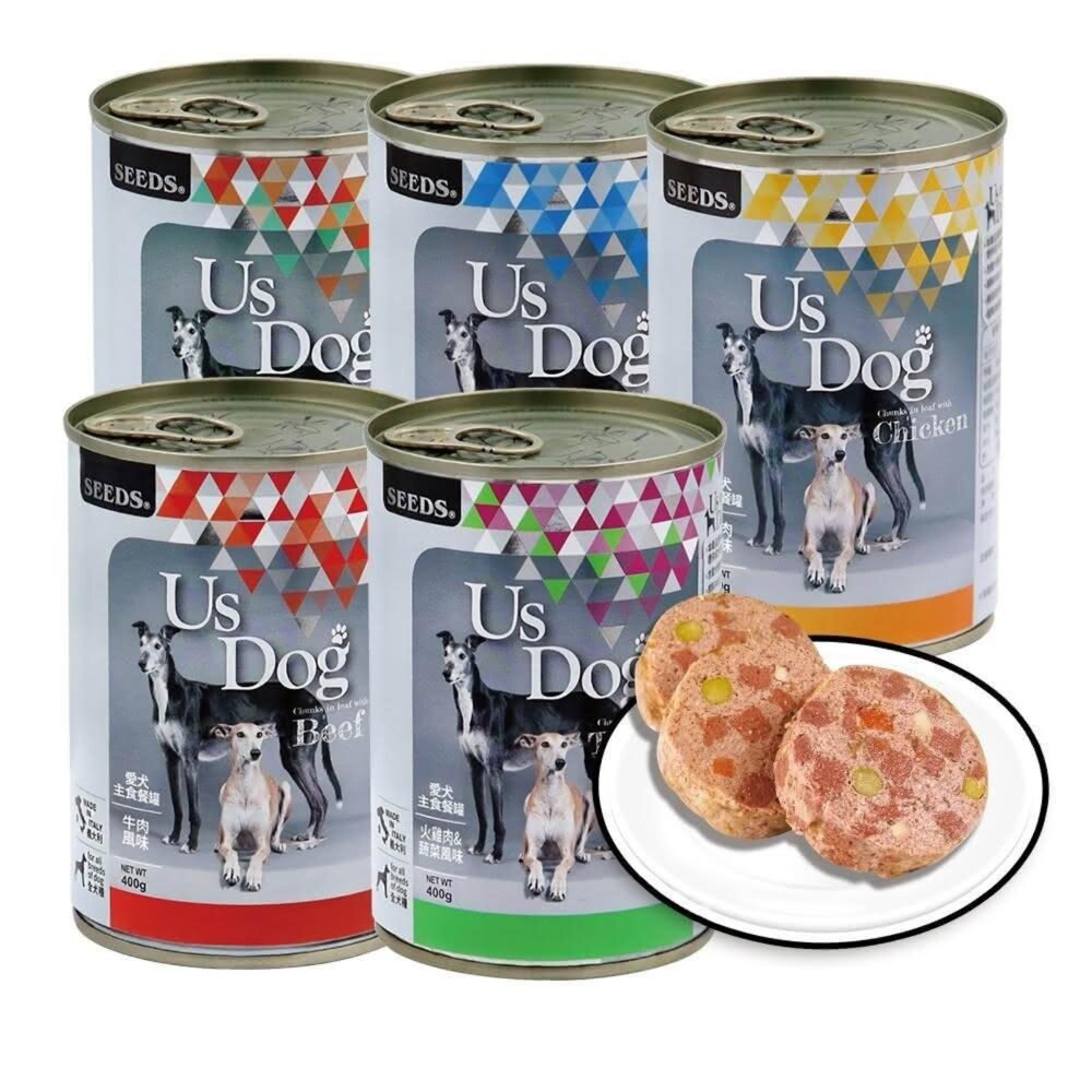 23331121902-SEEDS 惜時 Usdog 愛犬主食餐罐  US DOG 大狗罐 狗罐頭毛掌櫃寵物店