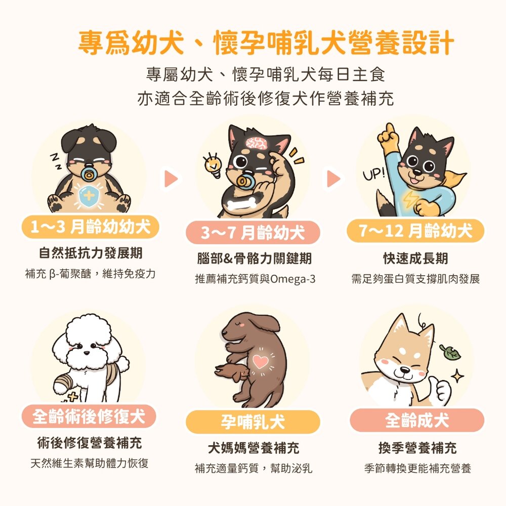汪喵星球 幼母犬 95% 營養無膠主食罐 幼犬罐 母犬罐 營養罐 主食罐 狗罐頭毛掌櫃寵物店-圖片-1