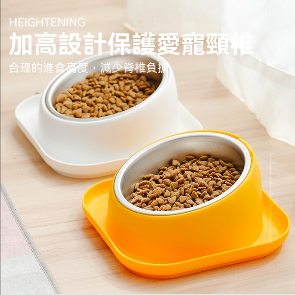 PETBOWL 斜口防蟻單盆 防蟻碗 防翻碗 不銹鋼寵物碗 碗 貓碗 狗碗 不鏽鋼碗 寵物碗毛掌櫃寵物店-圖片-7