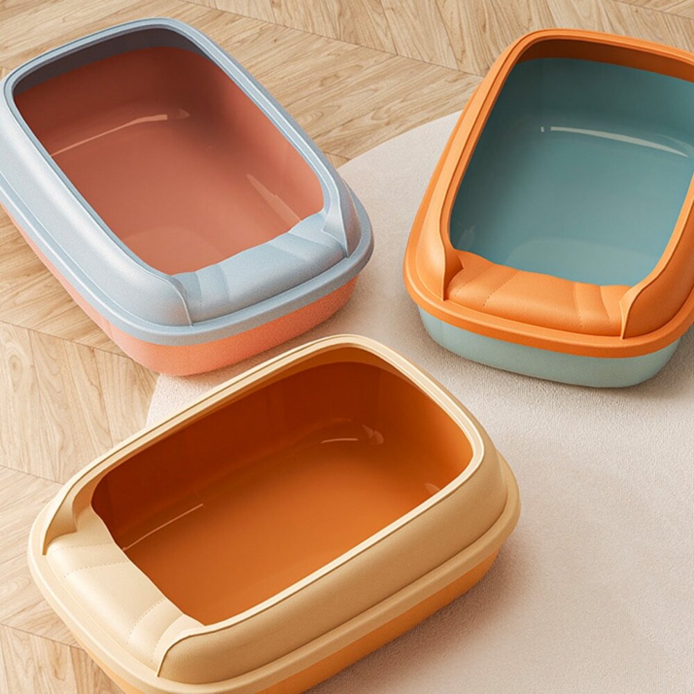 23754442009-Catlitter 仿皮革貓砂盆 超大貓砂盆 砂盆 砂子 貓咪 居家用品毛掌櫃寵物店