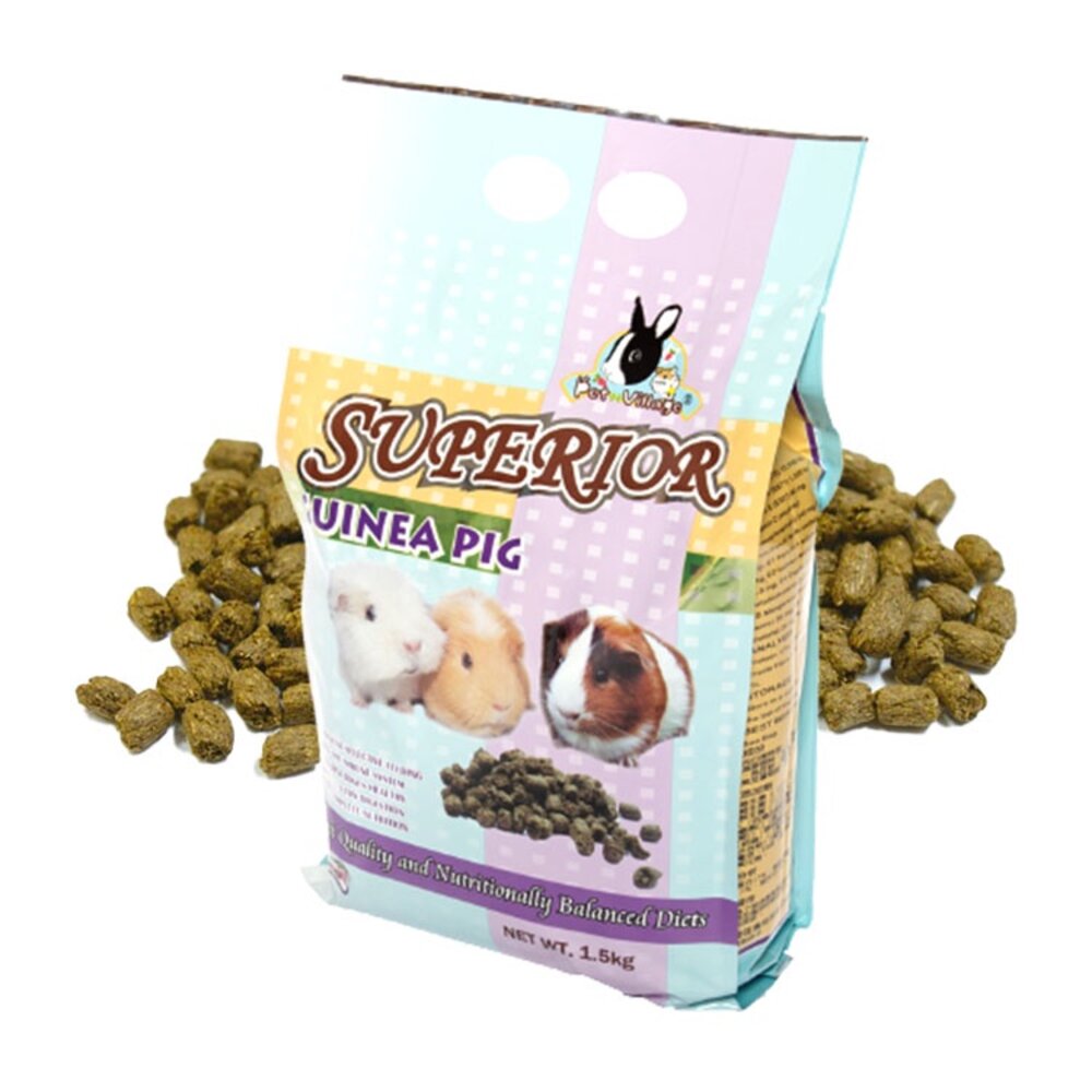 23784470631-Pet Village 魔法村 特級機能天竺鼠主食 天竺鼠 天竺鼠飼料 小寵 小動物毛掌櫃寵物店