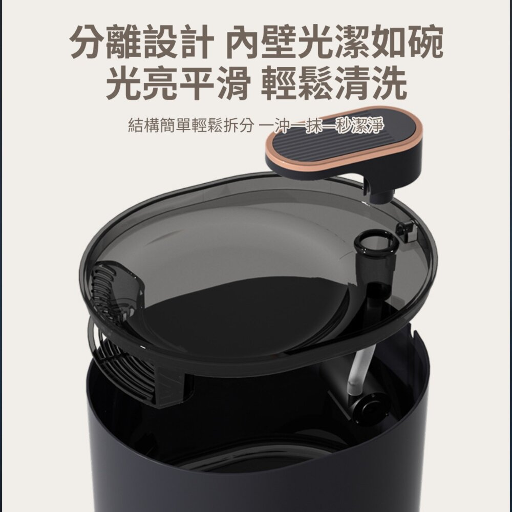 PETWATER 寵物智能飲水器 自動飲水器 碗 水碗 寵物用品 寵物飲水機 自動斷電 貓咪飲水機 過濾飲水器 USB供-圖片-6