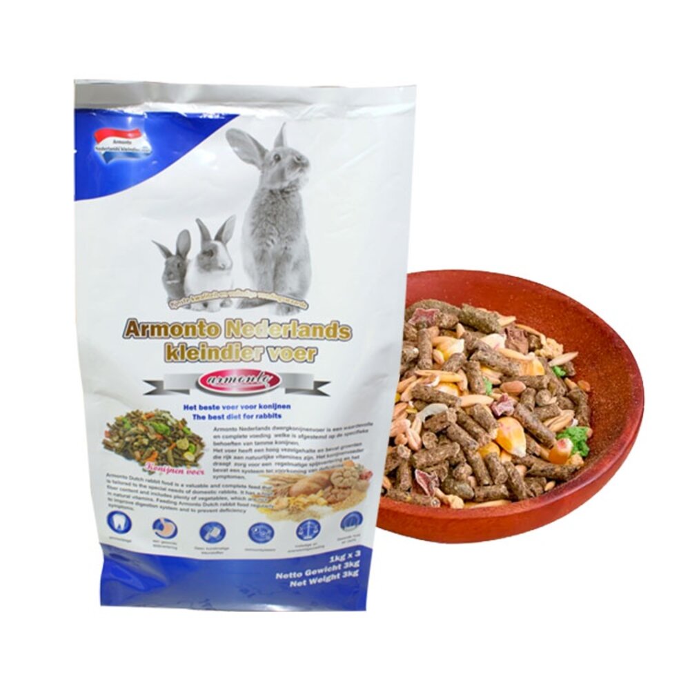 23984351933-Armonto 阿曼特 荷蘭特級機能兔子主食 兔飼料 成兔飼料 成兔糧 兔子飼料 兔主糧 兔料毛掌櫃寵物店