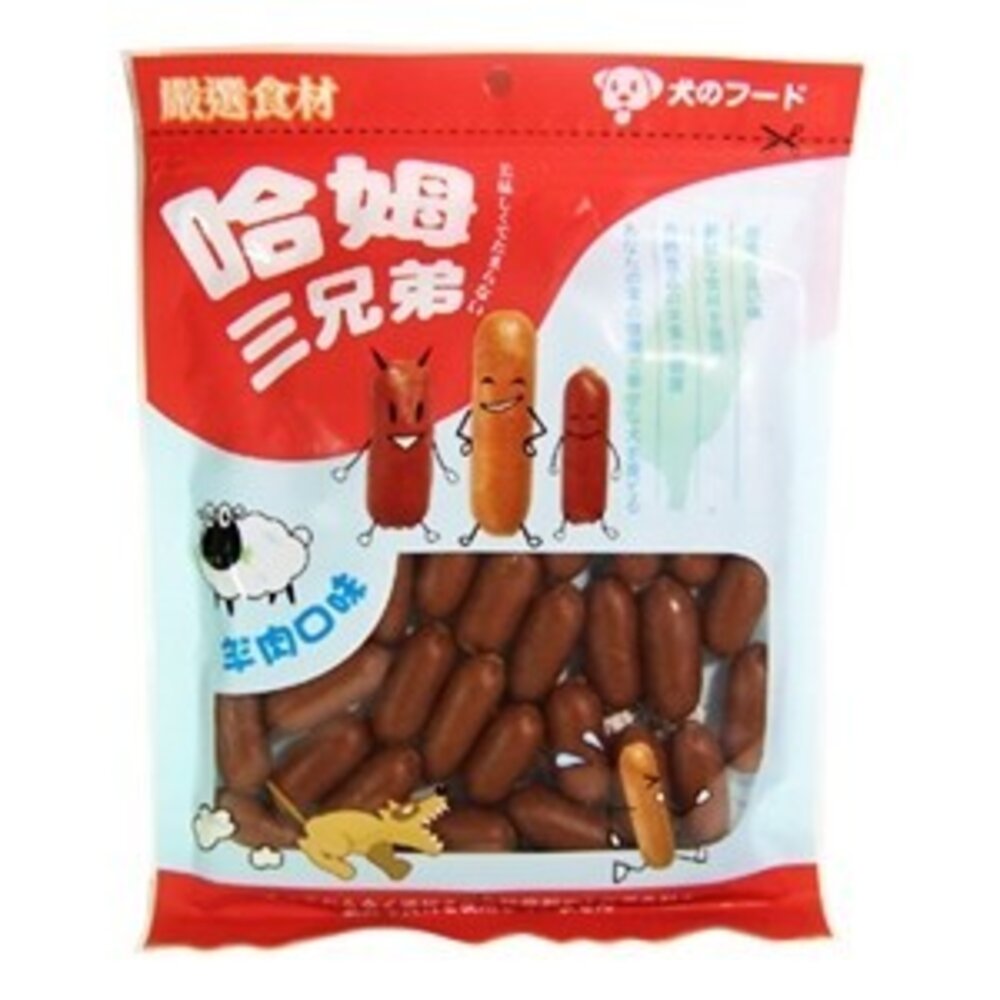 哈姆三兄弟 寵物零食 雞肉 牛肉 羊肉 240g 挑嘴 狗零食 台灣製造 狗零食毛掌櫃寵物店-圖片-4