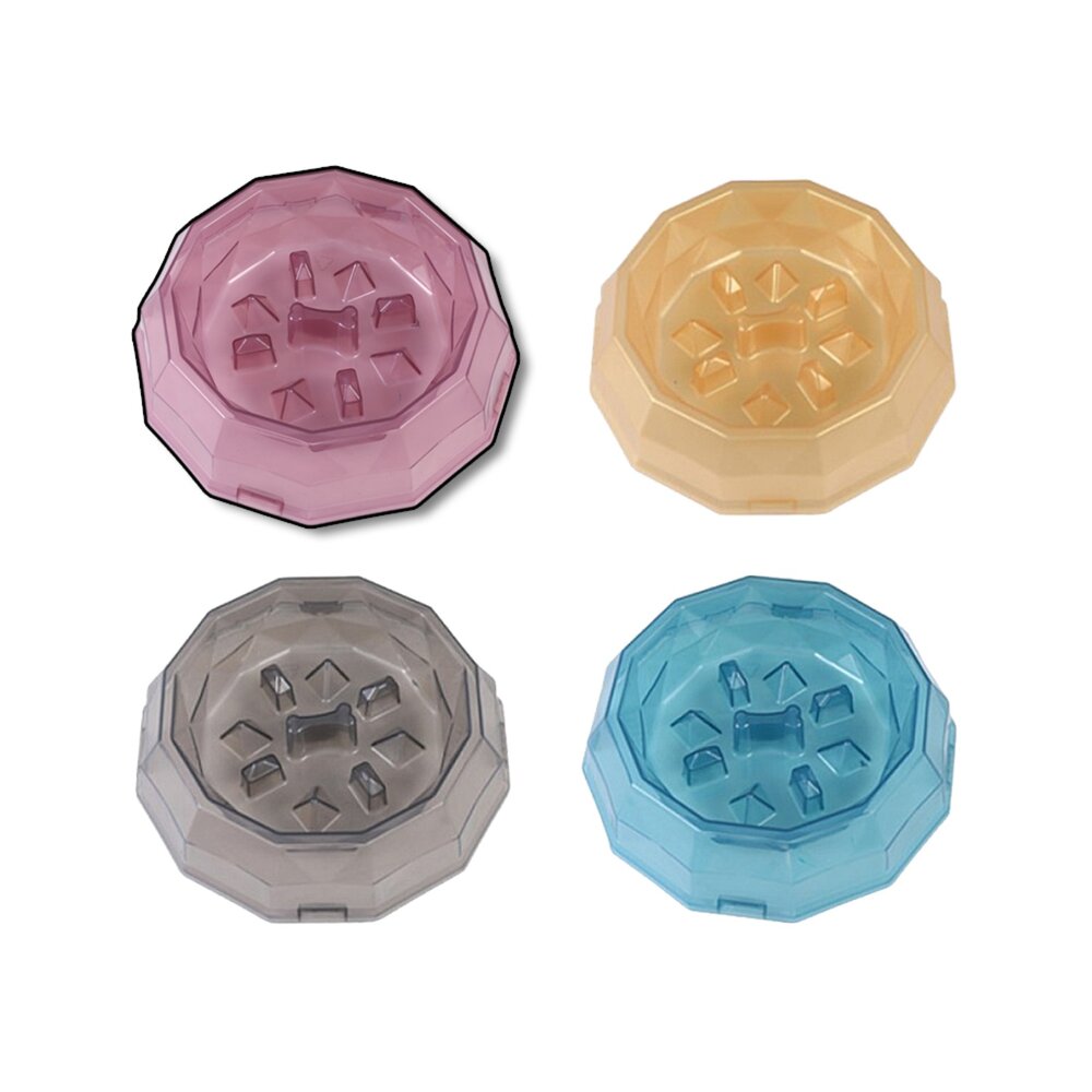 24807187527-寶石慢食碗 寵物慢食碗 寵物碗 狗碗 防噎碗 寵物減肥碗 狗狗碗毛掌櫃寵物店