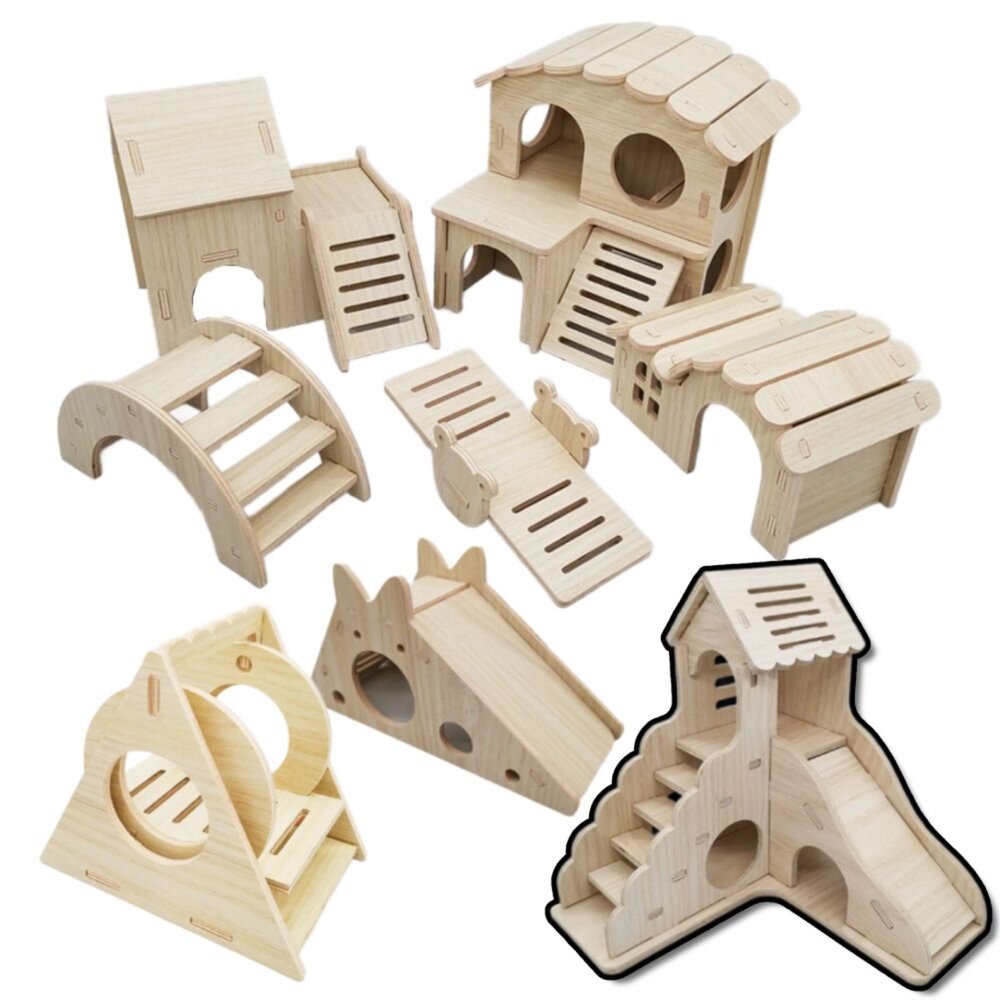 24811493557-AYI倉鼠實木窩 倉鼠躲避窩 30+款 木窩 倉鼠小屋 防水木窩 啃木窩 倉鼠屋 倉鼠房屋 小木屋 老鼠 黃金鼠 小動物