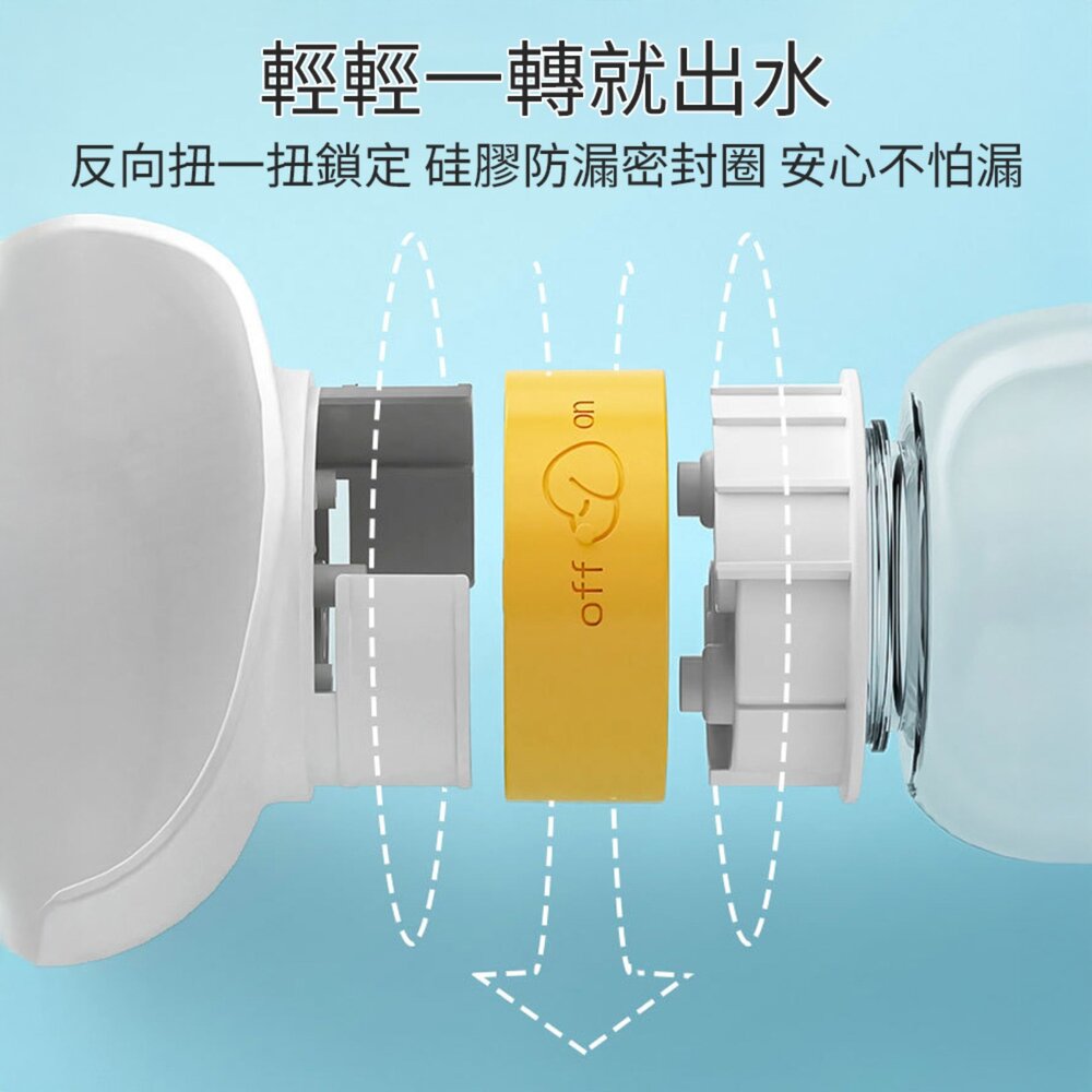 HIPI 雲朵外出水壺 水壺 寵物外出水壺 外出水壺 狗飲水器 貓飲水器 外出水杯 飲水器毛掌櫃寵物店-圖片-5