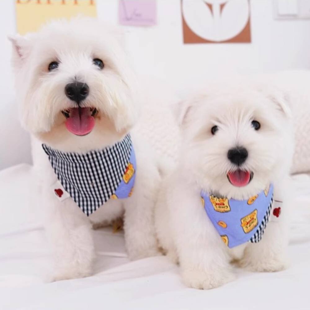 PUPPY BIBIS寵物圍巾 寵物口水巾 寵物防髒圍巾 寵物圍兜 貓狗圍巾 寵物外出口水巾毛掌櫃寵物店-圖片-6