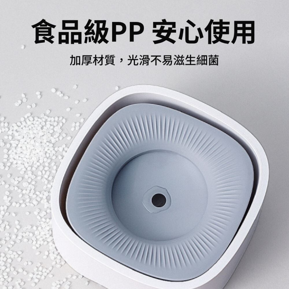 kimpet 四方漂浮水碗 不溼嘴漂浮碗 寵物飲水碗 寵物水碗 貓狗水碗 浮力控水 防塵水碗 寵物水碗飲水器毛掌櫃寵物-圖片-10