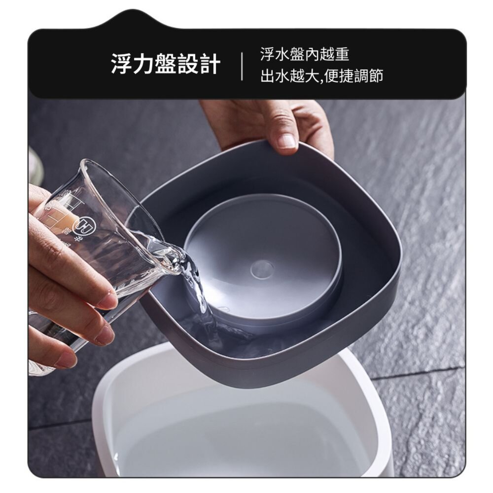 kimpet 四方漂浮水碗 不溼嘴漂浮碗 寵物飲水碗 寵物水碗 貓狗水碗 浮力控水 防塵水碗 寵物水碗飲水器毛掌櫃寵物-圖片-5