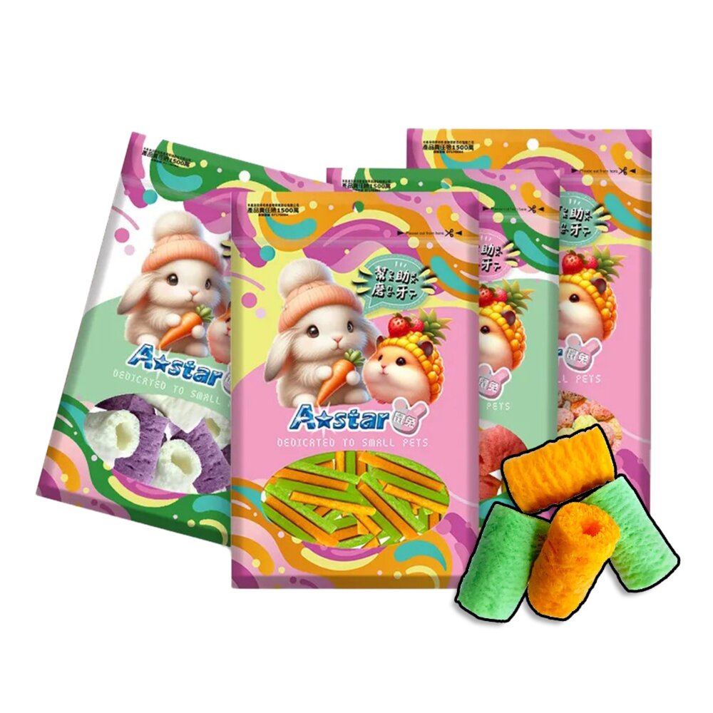 250524182240-鼠兔用蔬果磨牙點心 小動物零食 鼠兔點心 磨牙餅毛掌櫃寵物店