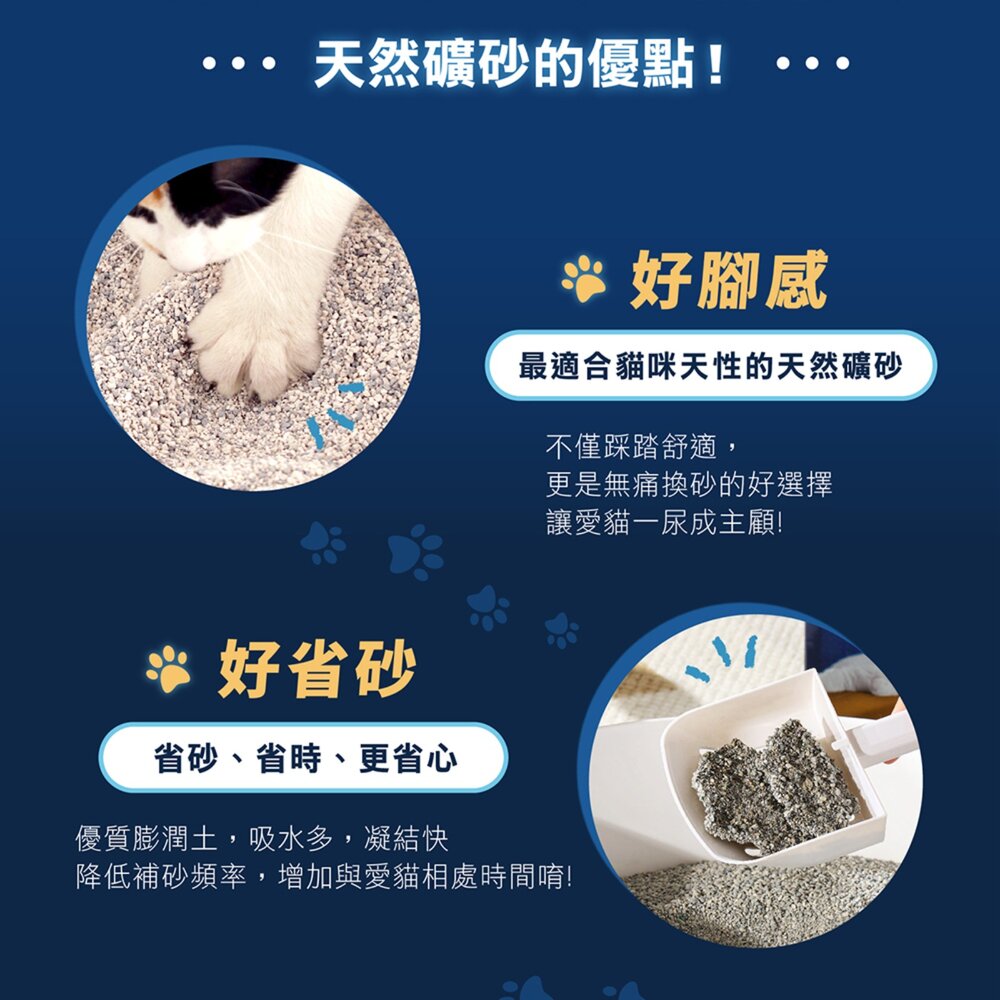 EverClean 藍鑽 強效凝結除臭貓砂 結塊貓砂 頂級礦砂 強效清香 活性碳貓砂 貓砂毛掌櫃寵物店-圖片-8