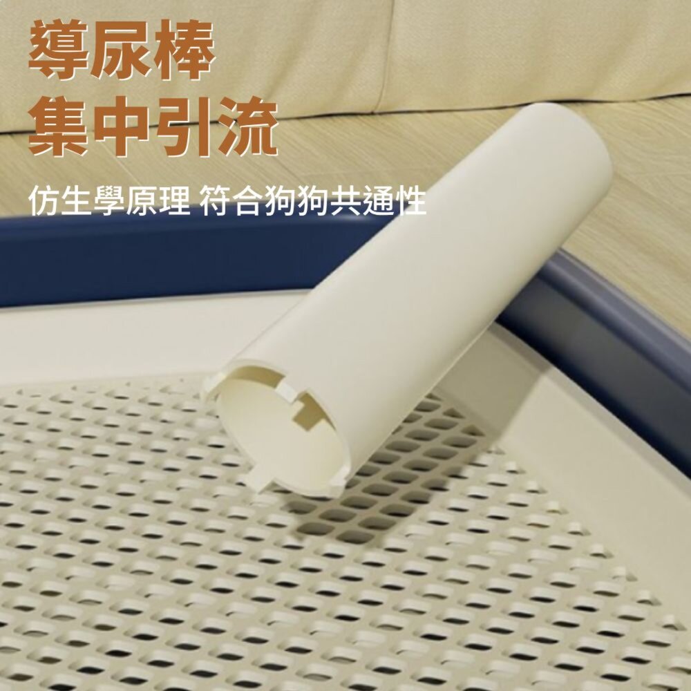 PeeeP 矮平狗廁所 狗便盆 寵物廁所 狗廁所 狗尿盆 寵物尿墊 立柱尿盆 可放尿墊毛掌櫃寵物店-圖片-5