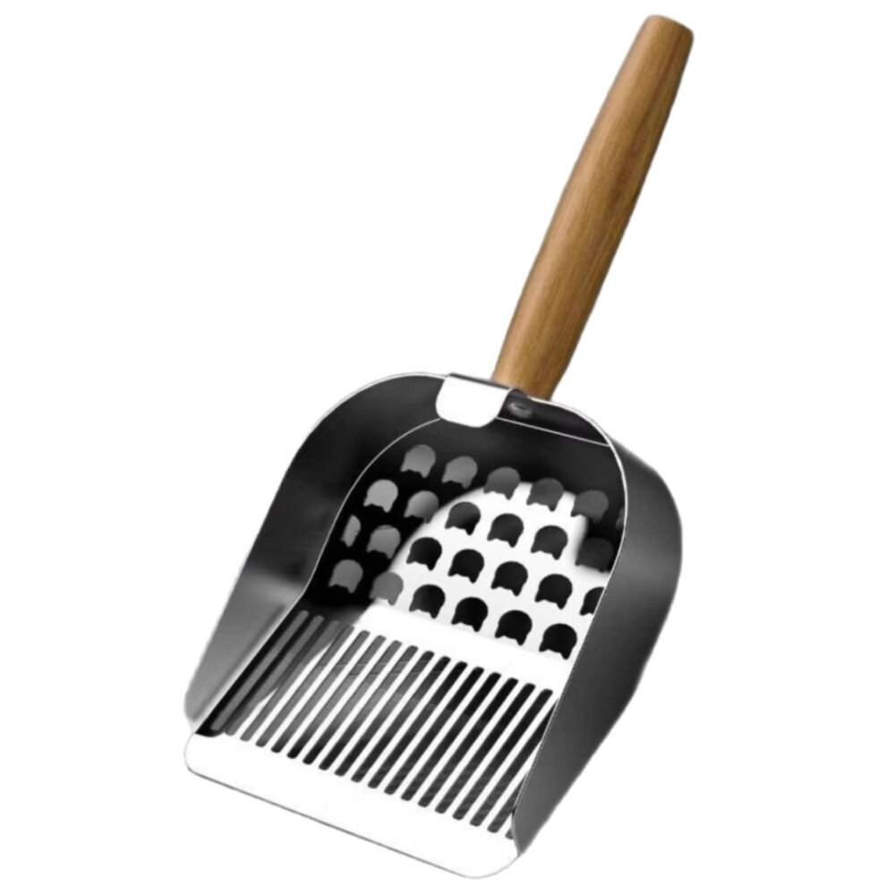 貓臉不鏽鋼貓砂鏟304不鏽鋼貓砂鏟握感舒適快速篩砂貓砂鏟貓鏟豆腐砂礦砂貓砂剷寵物用品毛掌櫃寵物店