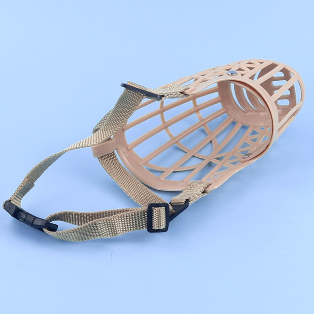 嘴套 寵物嘴套 狗嘴套 透氣嘴罩 防咬防叫嘴套 防誤食 可調節口罩 寵物口罩 狗狗口罩毛掌櫃寵物店-圖片-8