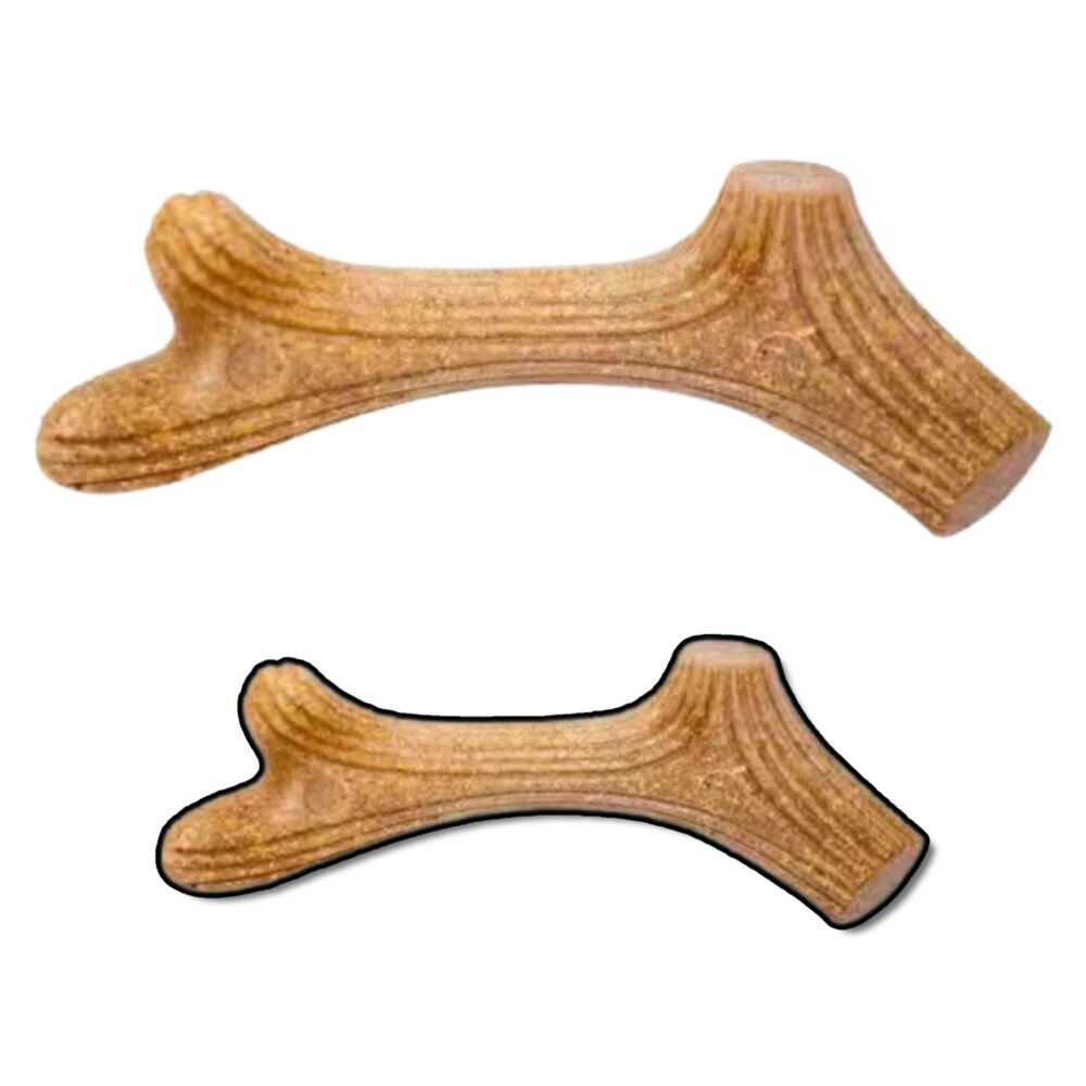 250712001437-GIGWI木頭鹿角磨牙棒 狗狗玩具 磨牙玩具 寵物玩具 耐咬潔齒 木塑鹿角 耐磨耐咬玩具 潔牙骨頭 寵物用品毛掌櫃寵物店