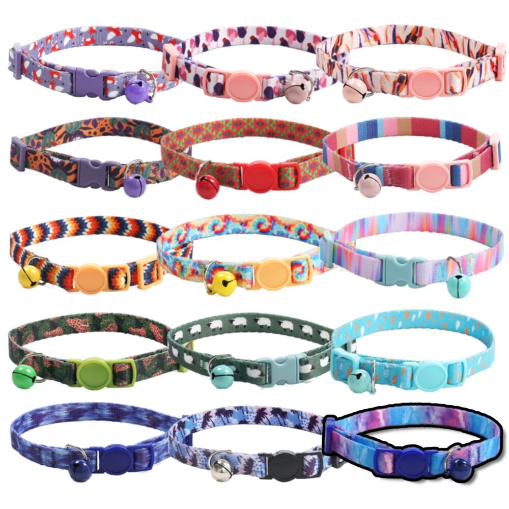 250712002457-卡啦酷寵 貓項圈 安全扣項圈 寵物項圈 安全項圈 防窒息項圈 貓咪造型項圈 可調節安全活扣 貓咪項圈毛掌櫃寵物店