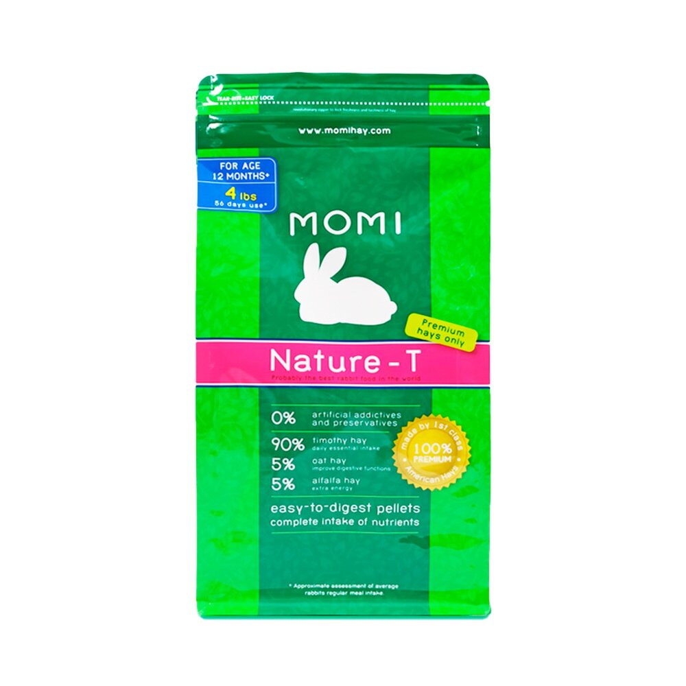美國 摩米 MOMI 幼兔 成兔 老兔 天竺鼠 飼料 MOMI飼料 烏龜飼料毛掌櫃寵物店-圖片-3
