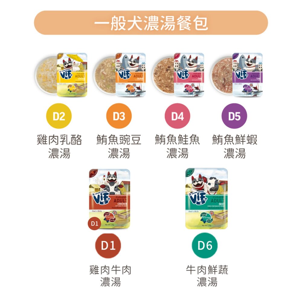 ViF咪芙 好鮮 狗餐包 濃湯餐包 雞肉餐包 牛肉餐包 慕斯餐包 全齡犬餐包毛掌櫃寵物店-圖片-10