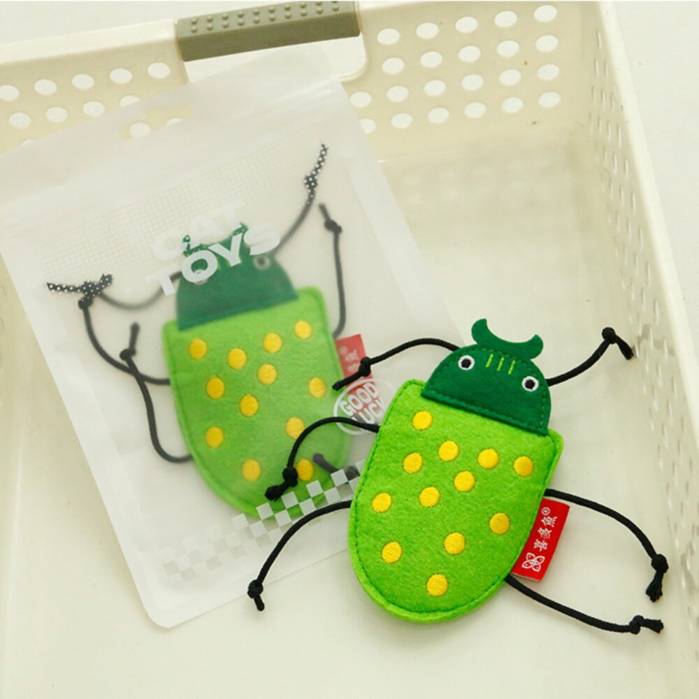 喜多魚 七彩生物貓玩具 貓草小玩具 貓薄荷 鈴鐺 貓玩具 啃咬玩具 貓咪玩具 仿真玩具毛掌櫃寵物店-圖片-6