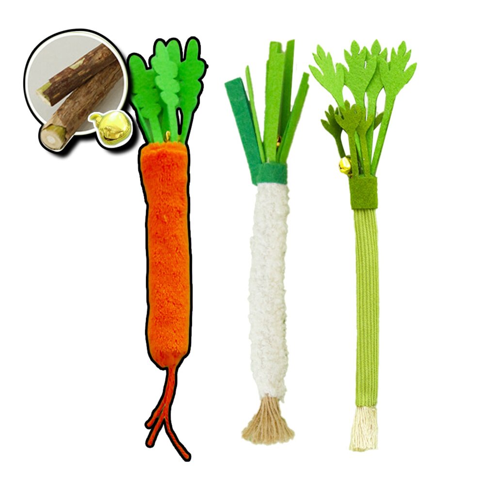 250723000849-菜菜木天蓼玩具 小蔥 芹菜 胡蘿蔔 木天蓼 逗貓玩具 木天蓼逗貓棒 響鈴逗貓玩具 貓玩具毛掌櫃寵物店