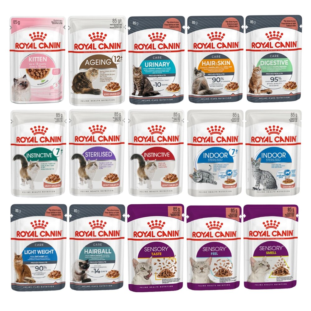 ROYAL 法國皇家 貓咪專用濕糧餐包85g 歐洲進口 主食罐 餐包毛掌櫃寵物店-圖片-1
