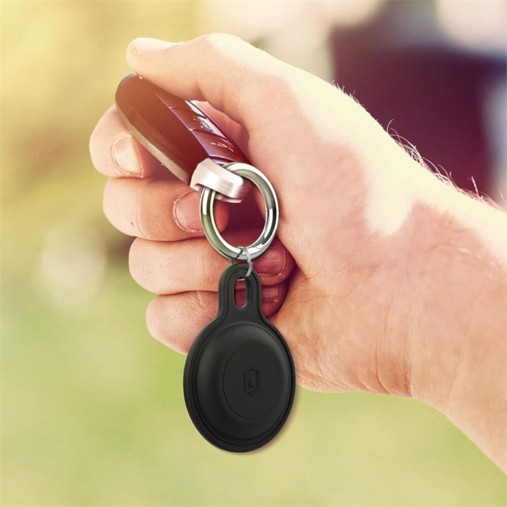 AirTag保護套硅膠防水款 矽膠保護套 定位器保護套 防水保護套 保護殼 鑰匙圈 矽膠套 防摔殼 防丟器 軟殼毛掌櫃寵-圖片-8