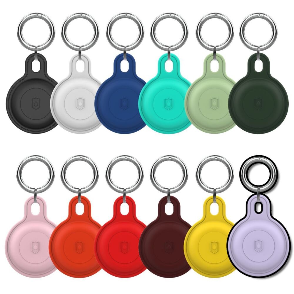 250730004157-AirTag保護套硅膠防水款 矽膠保護套 定位器保護套 防水保護套 保護殼 鑰匙圈 矽膠套 防摔殼 防丟器 軟殼毛掌櫃寵