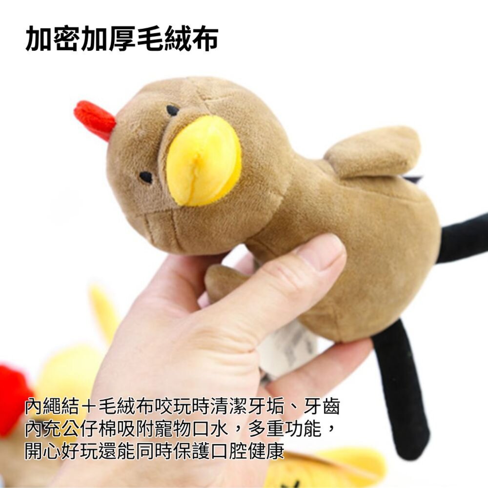 Aduck結繩鳥類 結繩狗玩具 磨牙繩結玩具 啃咬玩具 狗玩具 潔牙玩具 磨牙玩具 寵物玩具毛掌櫃寵物店-圖片-6