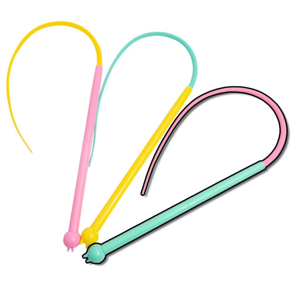 250820234107-AHWOO 仿真老鼠尾巴 馬卡龍逗貓棒 耐咬逗貓棒 仿真尾巴逗貓棒 互動貓玩具 貓玩具 環保可替換頭毛掌櫃寵物店