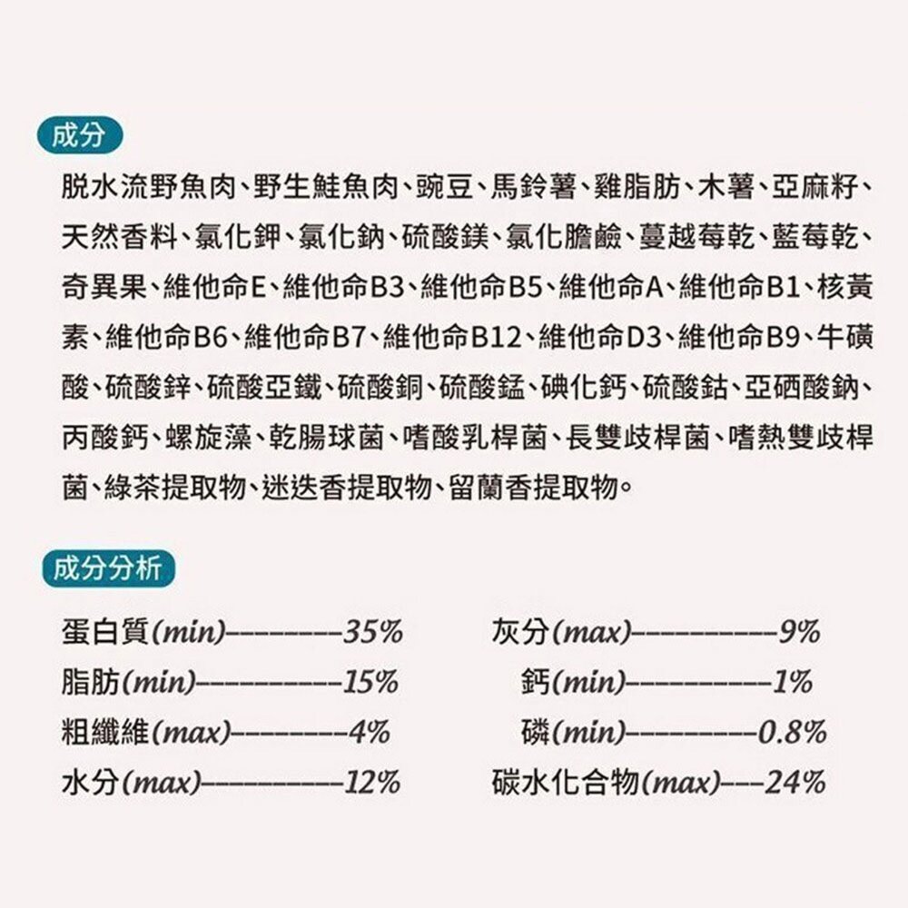 野宴紐西蘭無穀 貓飼料 貓糧 無穀貓飼料 無穀貓糧毛掌櫃寵物店-圖片-6
