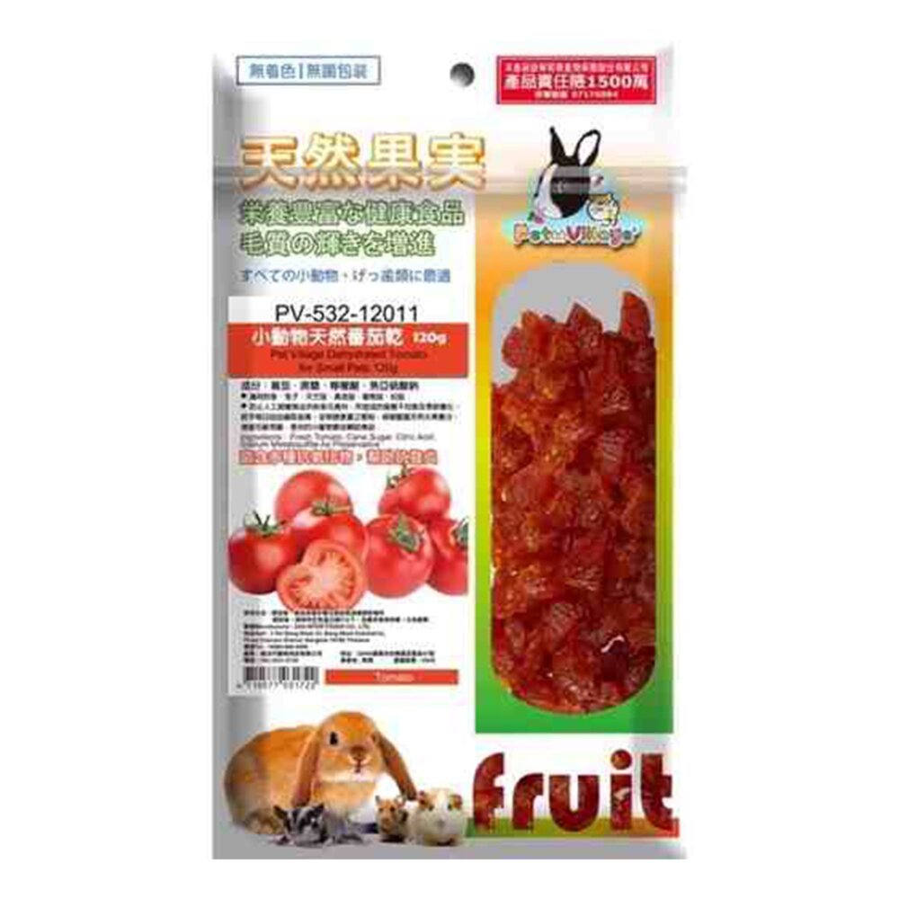 Pet Village 魔法村 小動物天然果乾 水果乾 兔子點心 天竺鼠點心 倉鼠點心 龍貓點心 小動物零食 小動物點心-圖片-5