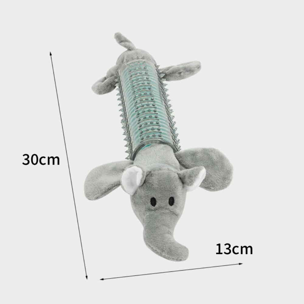 餵根蔬 TPR 啃咬棒 狗玩具 寵物耐咬玩具 棉繩玩具 發聲玩具 寵物玩具 磨牙潔齒玩具 啃咬玩具毛掌櫃寵物店-圖片-5