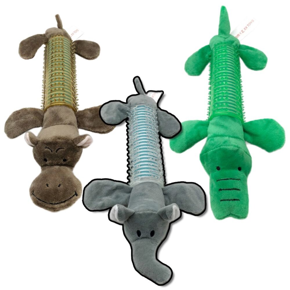 250905233303-餵根蔬 TPR 啃咬棒 狗玩具 寵物耐咬玩具 棉繩玩具 發聲玩具 寵物玩具 磨牙潔齒玩具 啃咬玩具毛掌櫃寵物店