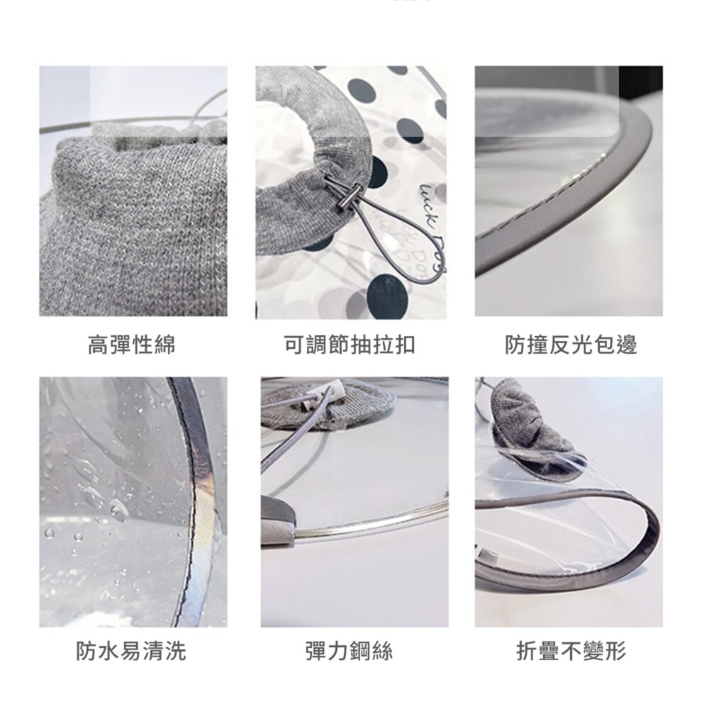 SHAME 印花透明 伊莉莎白圈 頭套 印花 透明PVC 狗狗 絕育 防舔咬 護理項圈 寵物用品毛掌櫃寵物店-圖片-3