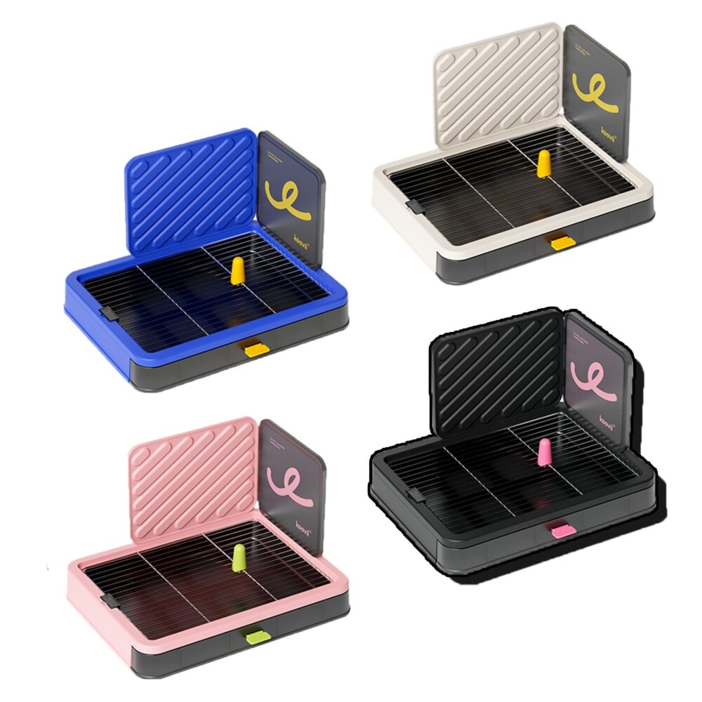 250912000026-KEEVII 圍牆狗廁所 狗專用 中小型犬 小狗 防踩屎 寵物 砂屎盆 拉屎神器毛掌櫃寵物店