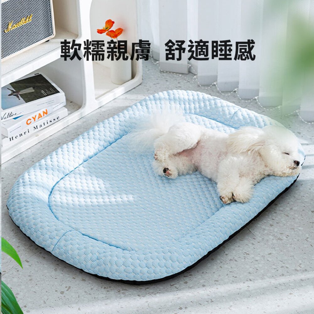 GRAC 豆豆3D涼感墊 春夏 寵物床墊 涼墊 透氣 冰豆豆 夏天 貓床 貓窩 墊子毛掌櫃寵物店-圖片-4
