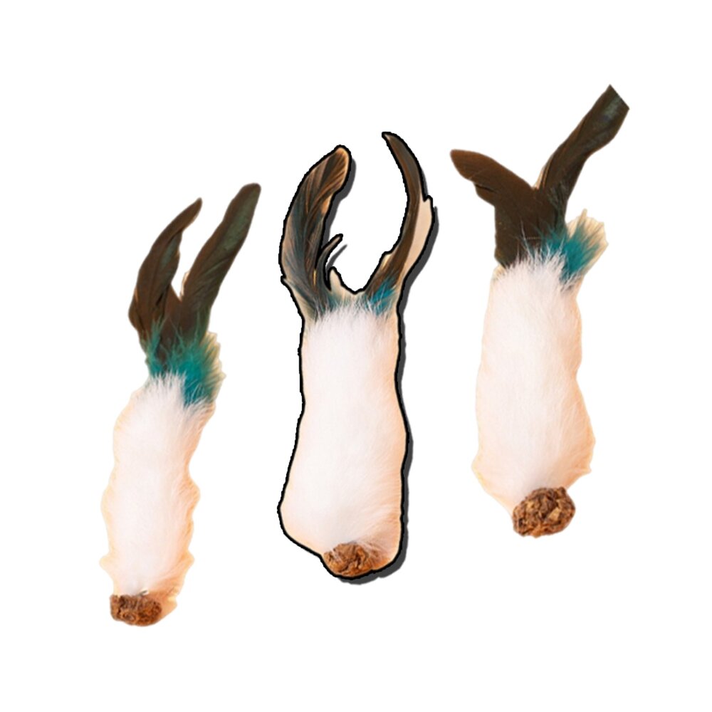 250915002717-AHWOO 兔毛 蟲癭果 咬咬貓 貓玩具 天然兔毛 羽毛 磨牙 啃咬 自嗨 解悶 逗貓神器 貓咪毛掌櫃寵物店