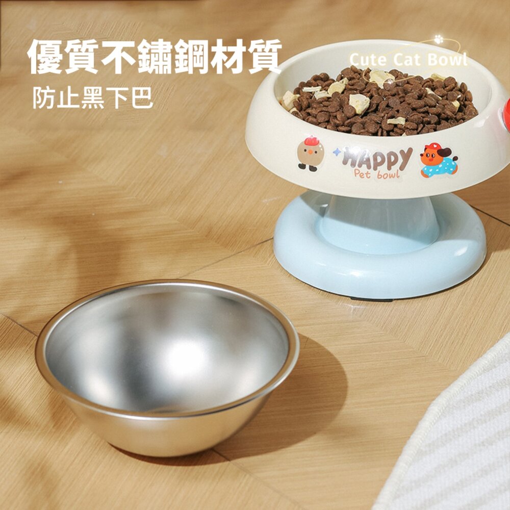 YoMix 冰淇淋餵食碗 寵物食具 不鏽鋼單碗 彩色單碗 貓狗 健康水碗毛掌櫃寵物店-圖片-5
