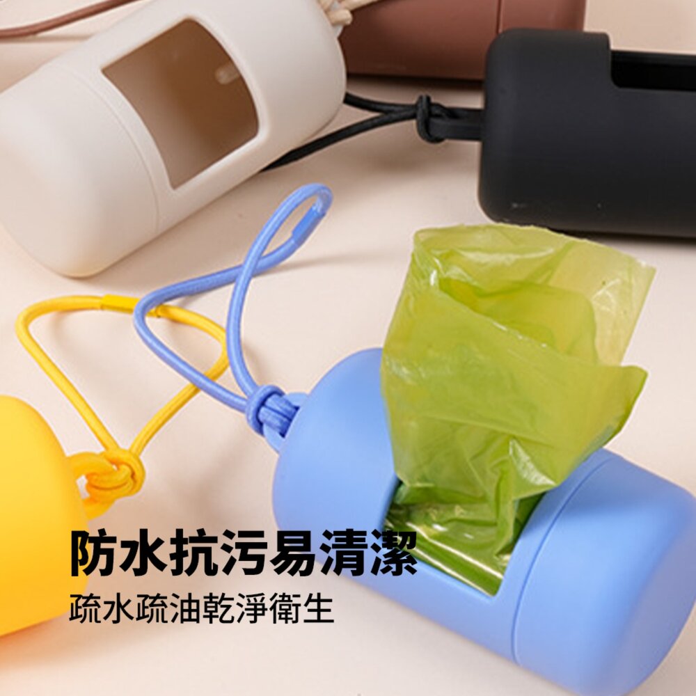 DGP 外出綁帶撿便器 寵物便便垃圾袋 遛狗撿屎拾便袋 貓砂垃圾袋 狗狗接便神器 拾便器毛掌櫃寵物店-圖片-5