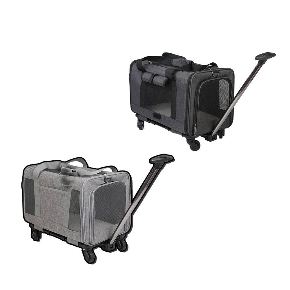 250925164358-GZD 便攜拉桿車 新款貓包 外出 便攜拉桿 寵物包 透氣 可折疊 大容量 單肩 斜背 手提 寵物箱毛掌櫃寵物店