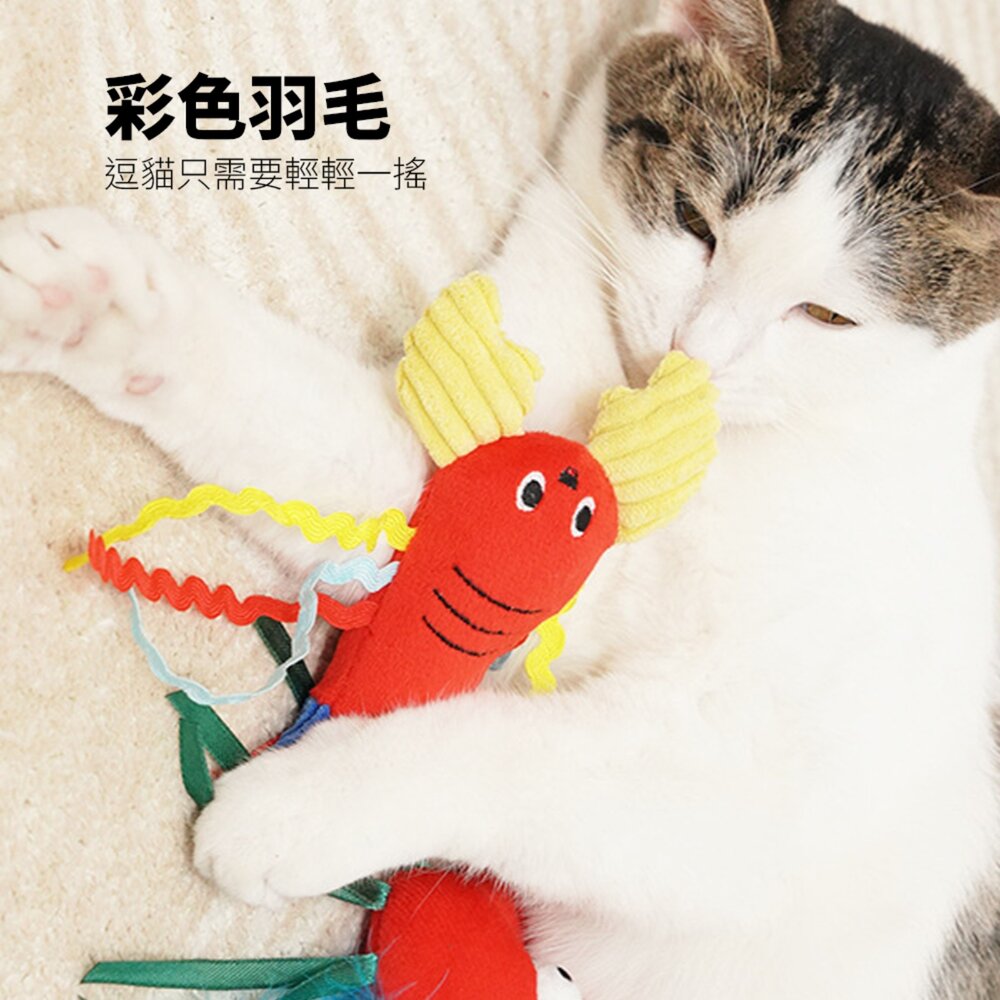 卡啦酷寵 假日衝浪貓玩具 貓咪玩具 自嗨解悶 貓薄荷 耐咬 幼貓磨牙 逗貓棒 寵物用品 貓咪玩具套裝毛掌櫃寵物店-圖片-3