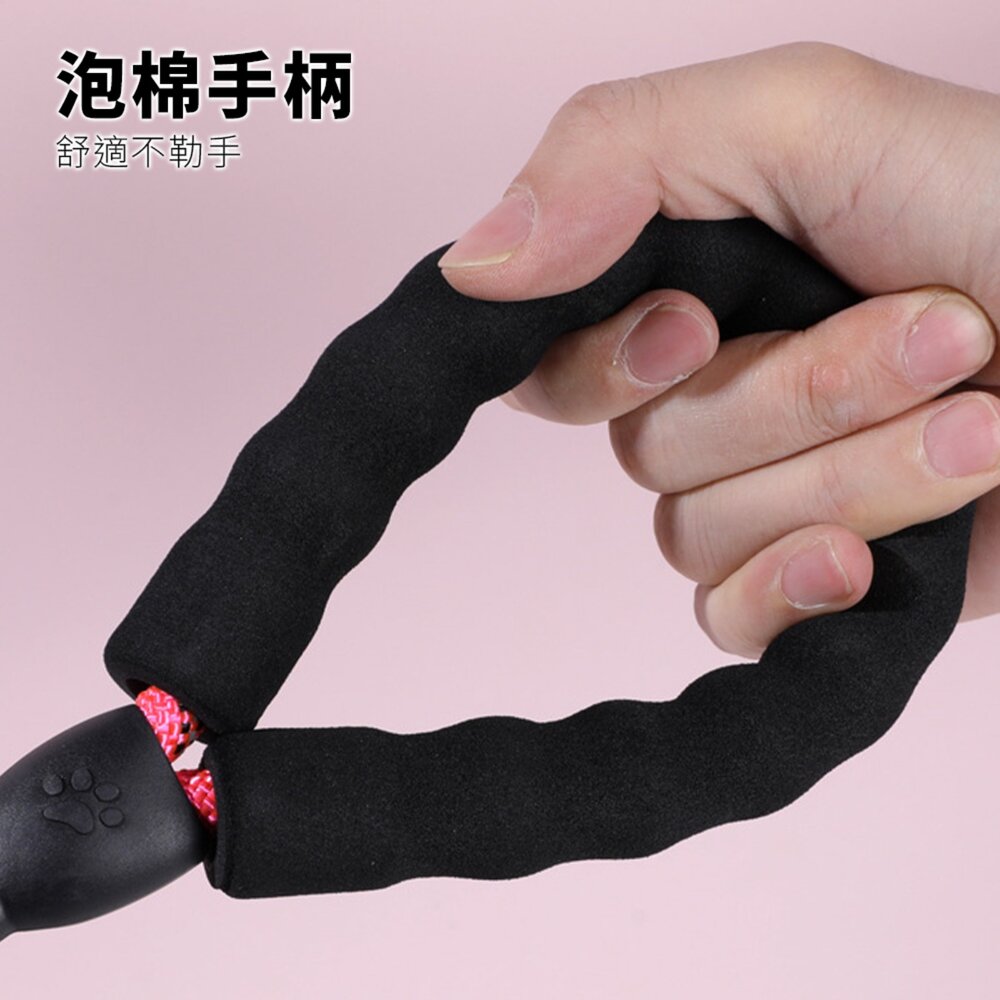 GOOUT 寵物牽引反光繩 寵物牽引繩 防爆衝狗繩 反光圓繩 狗鏈子 牽狗繩 不勒手牽引帶毛掌櫃寵物店-圖片-2