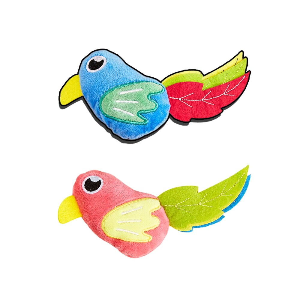 250928234801-Duodoo 三尾小鳥貓玩具 小鳥貓玩具 內含貓薄荷 毛絨玩具 自嗨解悶 貓咪玩具 寵物用品毛掌櫃寵物店