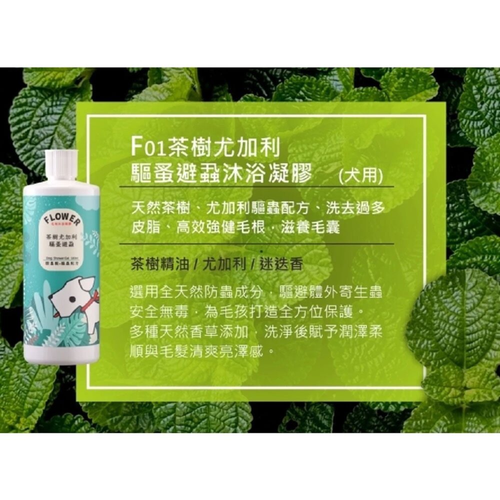 花狗花貓 沐浴凝膠 洗毛精 貓沐浴 狗沐浴 全犬適用 全貓適用 低敏不刺激 沐浴乳毛掌櫃寵物店-圖片-8