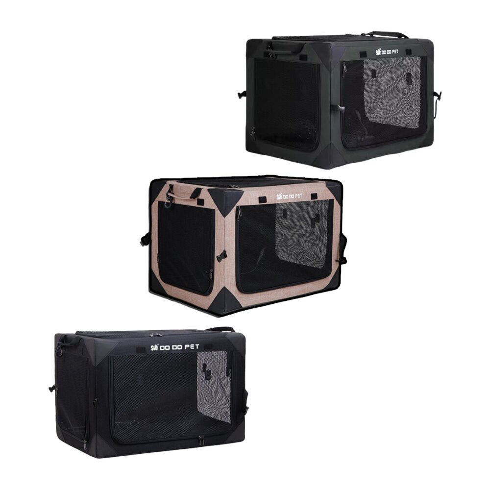 251007135646-DODOPET 折疊車載籠 狗狗車載籠 大中小型犬車載狗籠 前後排貓窩 寵物籠子 可摺疊設計毛掌櫃寵物店