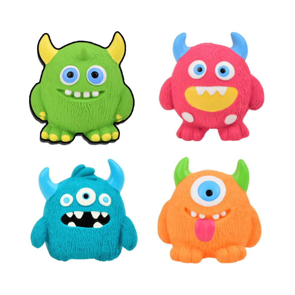 251007174814-Bollo 小怪獸乳膠玩具 狗狗玩具 乳膠發聲 獨眼小怪獸 解悶神器 比熊 柯基 泰迪 寵物玩具毛掌櫃寵物店