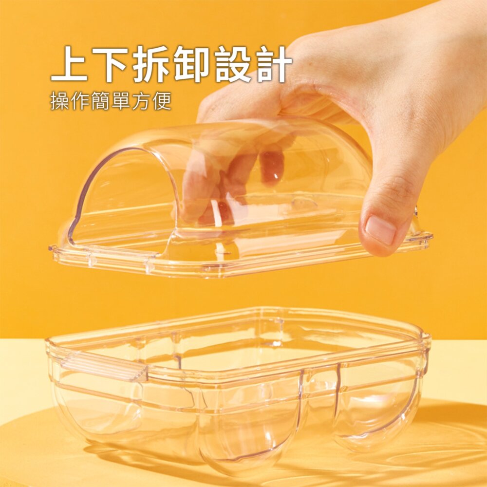 Small 汽車倉鼠浴室 倉鼠浴室 倉鼠浴室廁所兩用窩 洗澡盆 浴砂尿砂 防飛濺毛掌櫃寵物店-圖片-4
