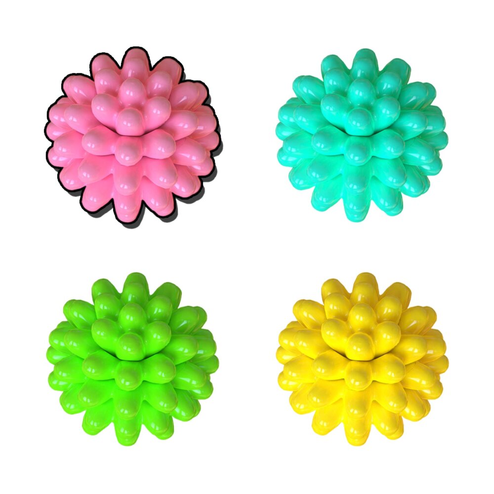 251012194928-GOPLAY 耐咬玩具花開球 耐咬玩具球 寵物啃咬互動 磨牙趣味軟膠狗玩具毛掌櫃寵物店