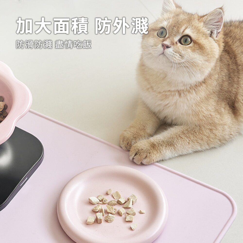 KEEVII 硅膠防滑餐墊 寵物日常吃飯用品 用餐 防污 清洗方便毛掌櫃寵物店-圖片-4
